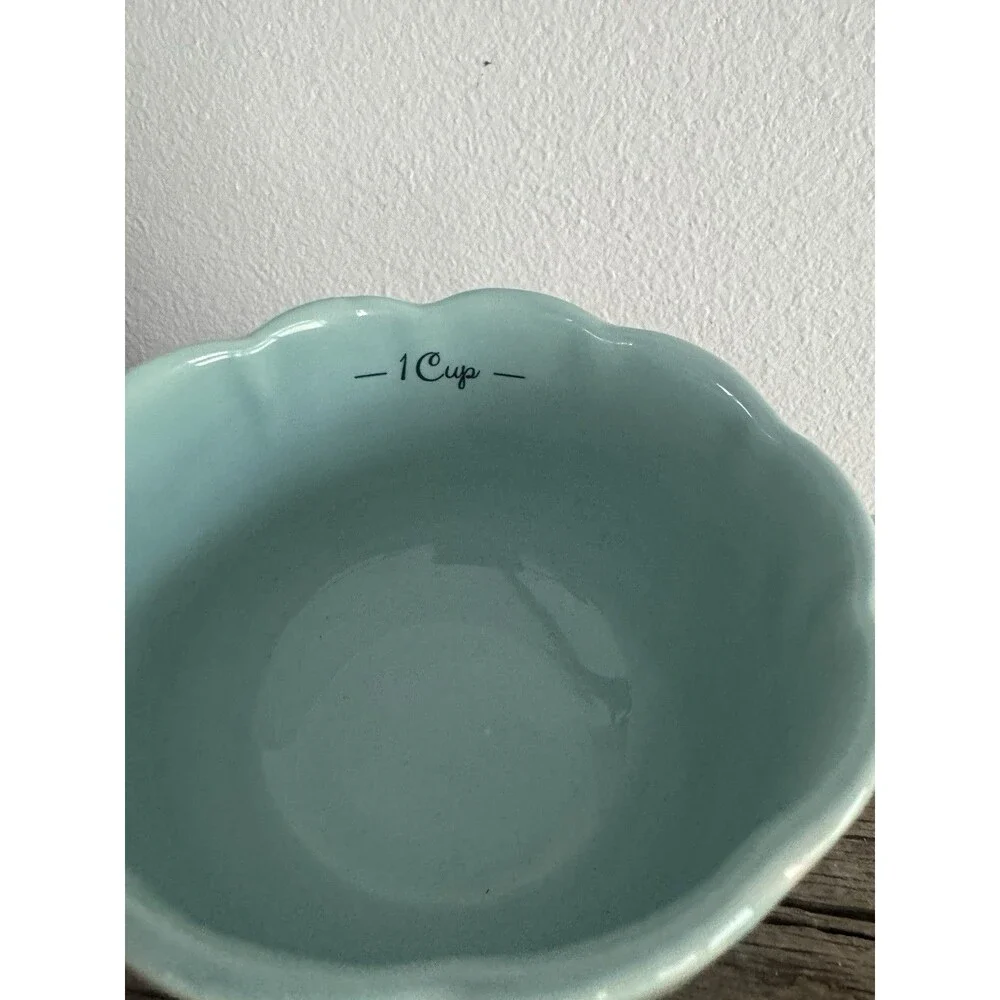 Pioneer Woman Measuring Cup Sweet Romance Blossoms Ceramic Bowl - Picture 2 of 5